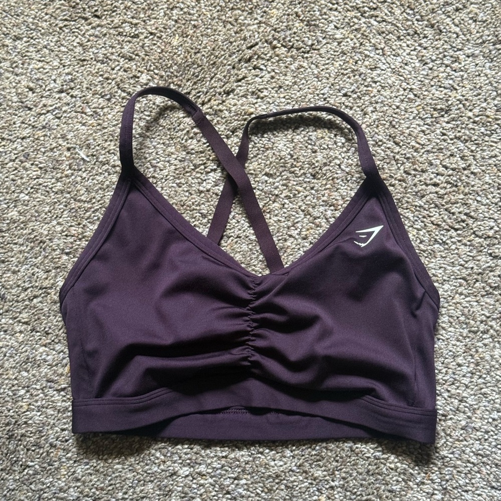 💜SOLD💜 Gymshark Dark Purple Sports Bra